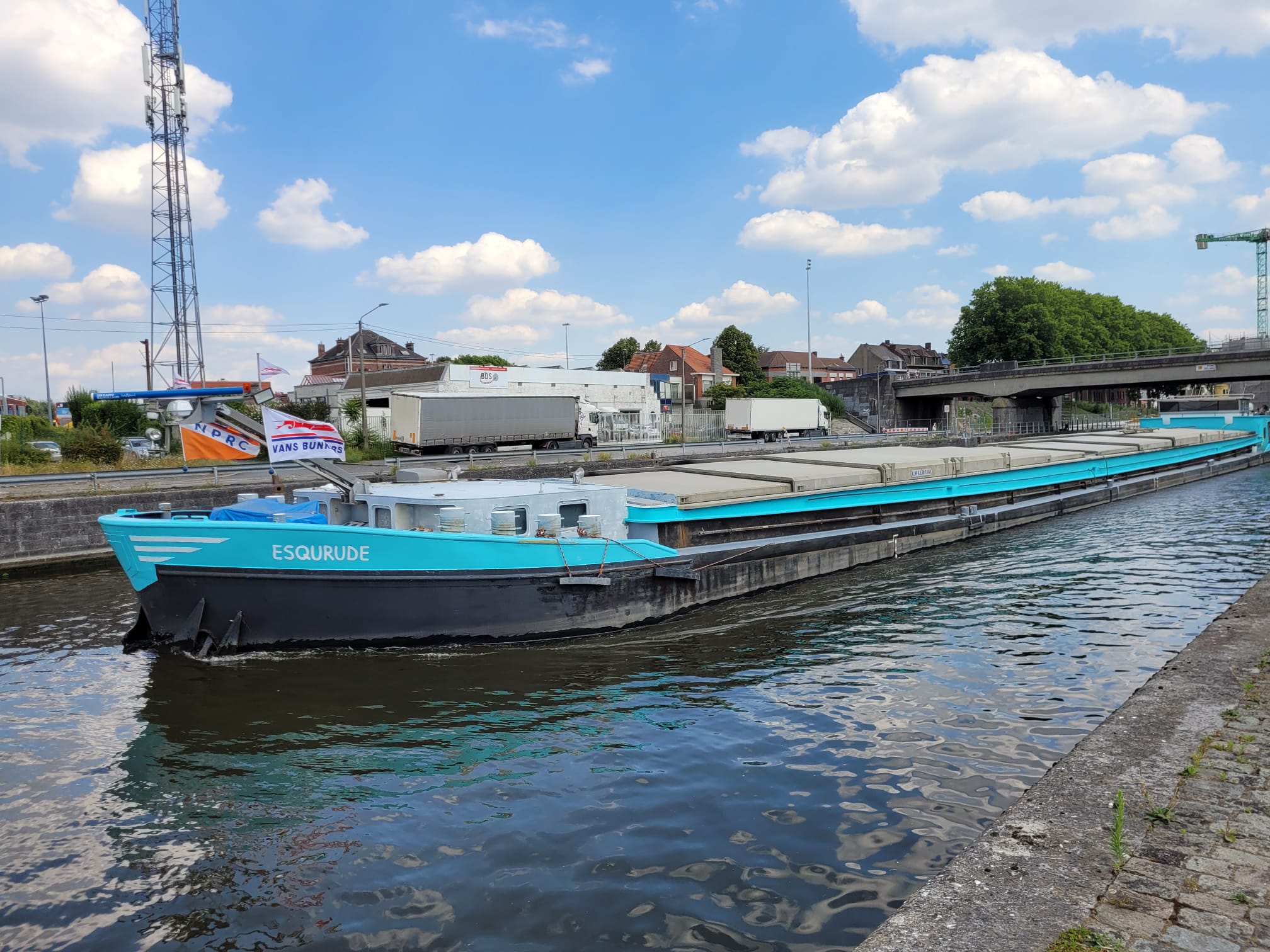 Binnenschifffahrtsgenossenschaft NPRC eröffnet Niederlassung in Tournai