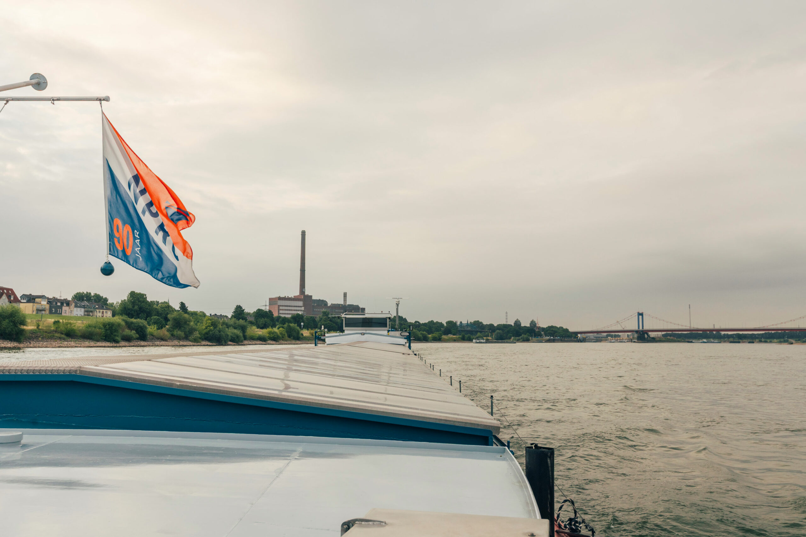 Met 1000 ton rogge naar Rotterdam